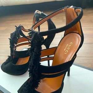 Gucci Heels suede size 36.5
